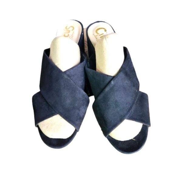 *Circus by Steve Madden Stevie Heeled Slide Sz.7 - Picture 2 of 5